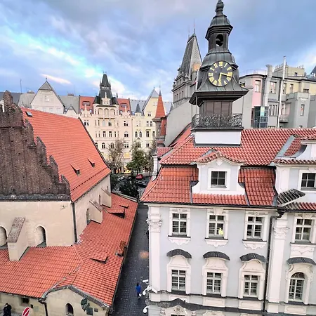 Overlook Rooftops From The Bay Window In The Jewish Quarter *